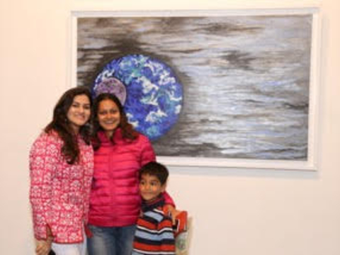 Solo Art Show - Alliance Francaise , New Delhi, Jan 2016