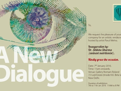 A New Dialoque by Parul Mehra, Lodi Estate, New Delhi, Jan 2016