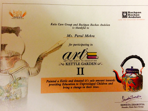 Art for the Right of Education Kettle Garden II