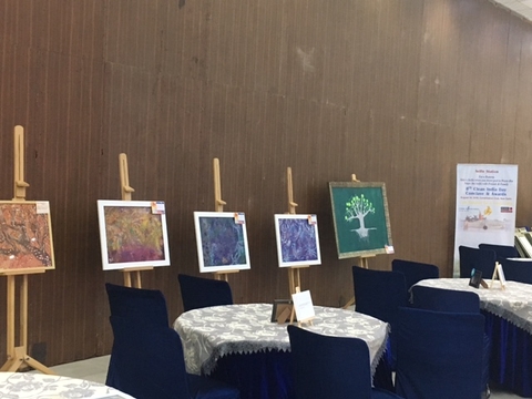 Exhibition at Constitution Club of India, New Delhi, 8 Aug 2018