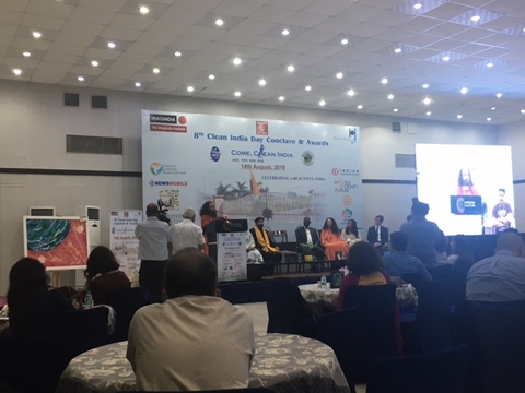 8th clean India Conclave, Constitution Club, New Delhi, Aug 2018