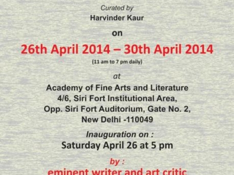 Art Exhibition ofPaintings by 11 Women Voices, 26-30 April 2014