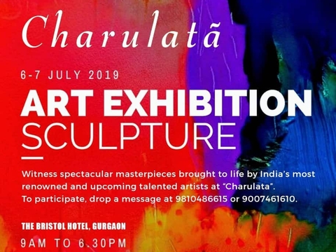 Charulata - arts and sculpture exhibition, July 2019
