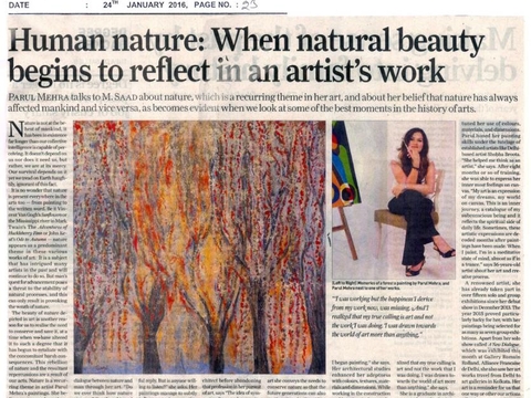 The Sunday Guardian, New Delhi 24 Jan'2016