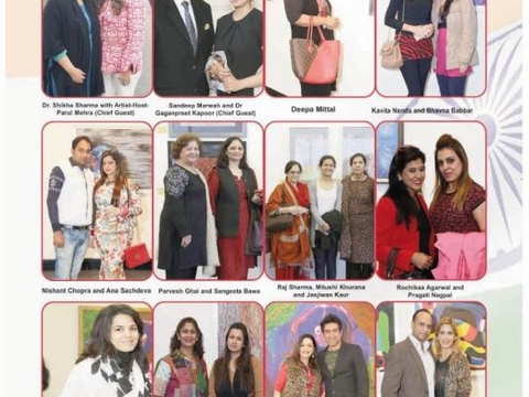 "A New Dialogue" by Artist Parul Mehra, Country and Politics Jan'2016