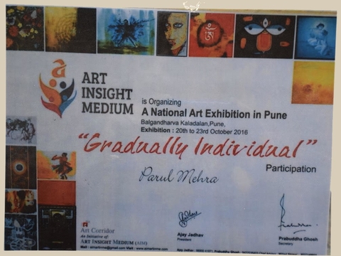 A National Art Exhibition by Art Insight Medium, Pune, 20 to 23 Oct 2016